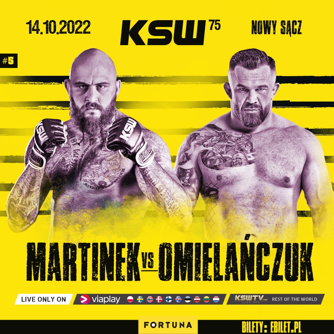 Daniel Omielańczuk vs Michal Martinek na KSW 75 Polish Fighters